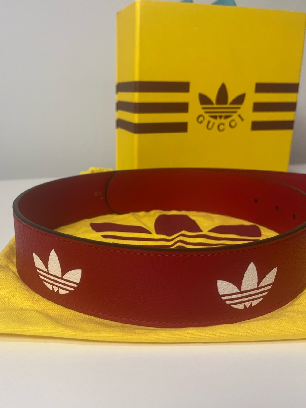 Gucci x Adidas 2022 Marmont Belt - Picture 3 of 6